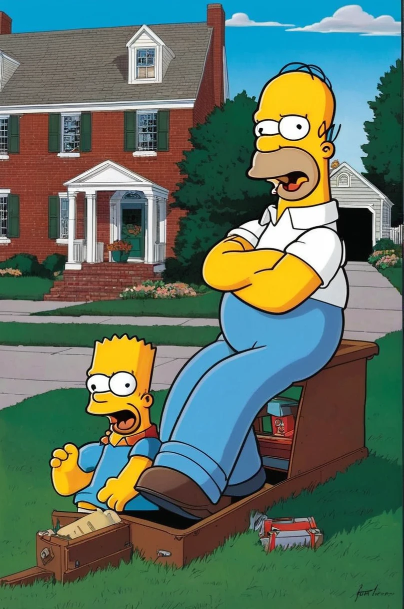 homer simpson realistique