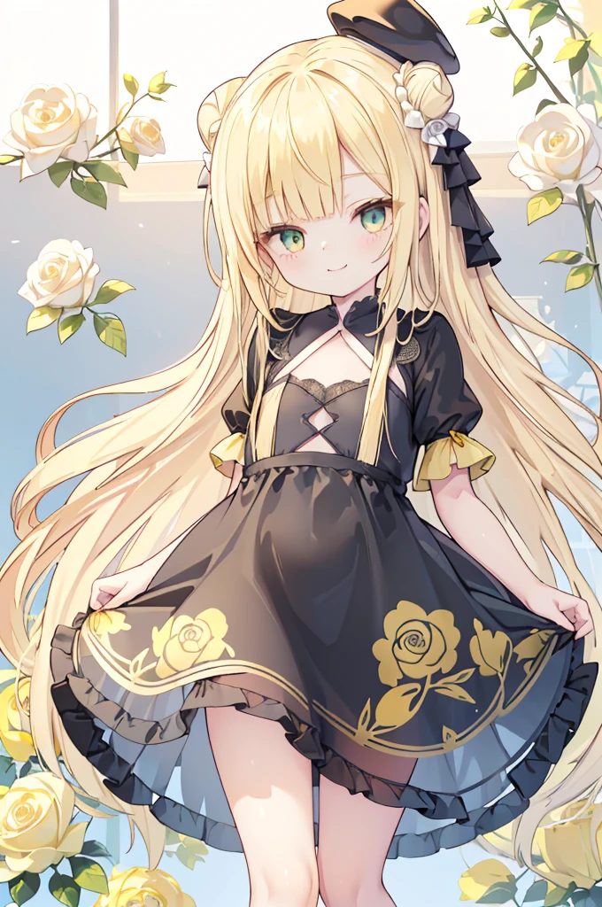 Open the dress ((Toddler girl)) (())((naked)) Long blonde hair nsfw whole body Yellow rose garden smile Lift up the dress I can see your crotch Transparent Black Lady Black Hat I can see your chest A thin, sheer lace dress((Hair Bun))(Very long hair))((Blunt bangs))((Bitch))((tsurime))((Big eyes))((Skinny body))((expensive))(Pale skin))((Yellow botanical print))