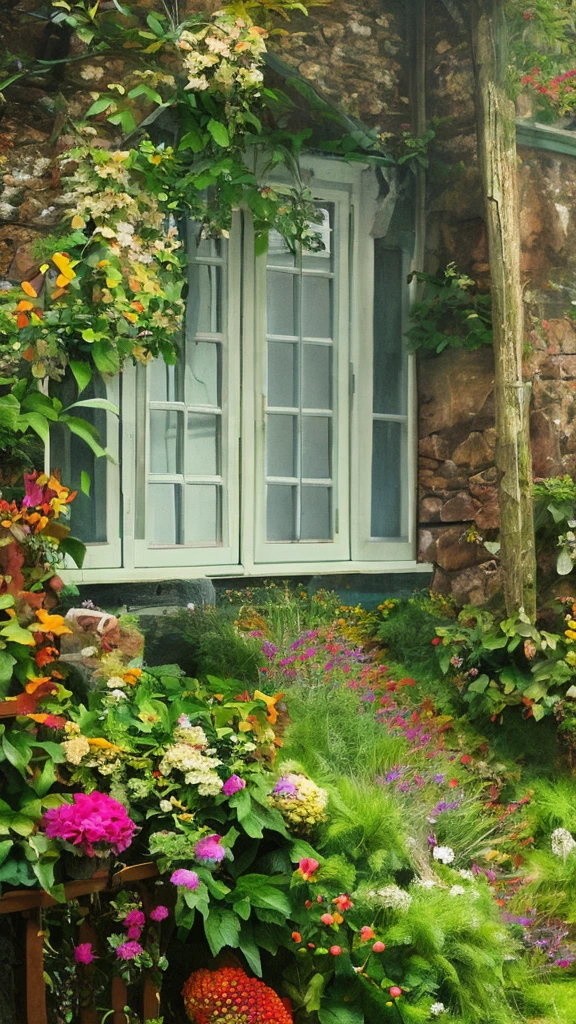 Wonderland、wallpaper、British style、Fantasy、Highest quality、In detail、colorful