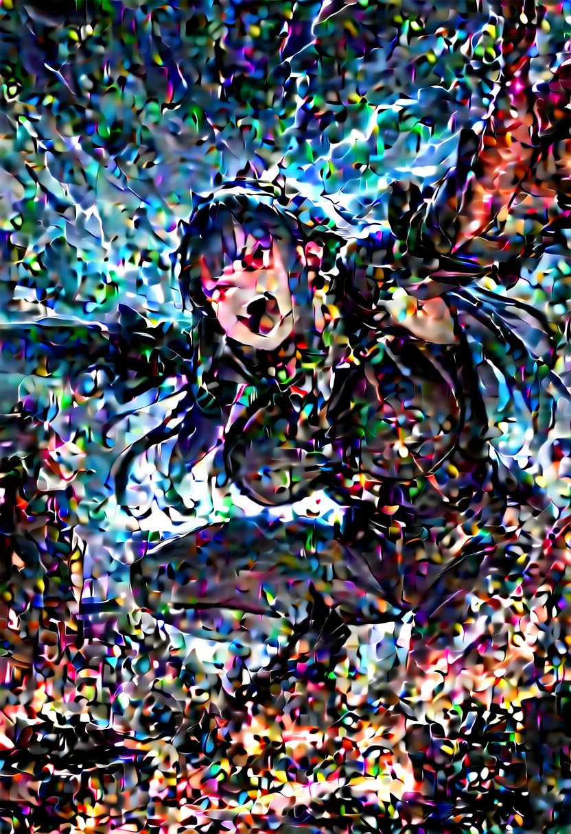 anime giantess,giant monster girl, laughing out loud,Tentacles,looking down,storm,giant body,epic,serious situation,giantess,giantess art work、Re:Zero、full body、lightning、Destroyed large ship、fighting battle tanks、High quality、high resolution