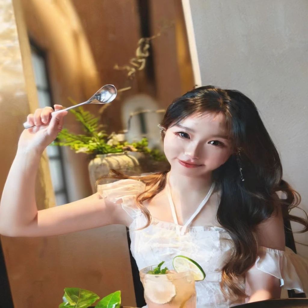 Ultra Detailed, high resolution, (Practical, Practical:1.4), 8K, (best quality), Physically Based Rendering, photoPractical photos, Professional color grading, best quality, Green and tight pink, whole body, Short T-shirt, slim, 24-year-old female model,