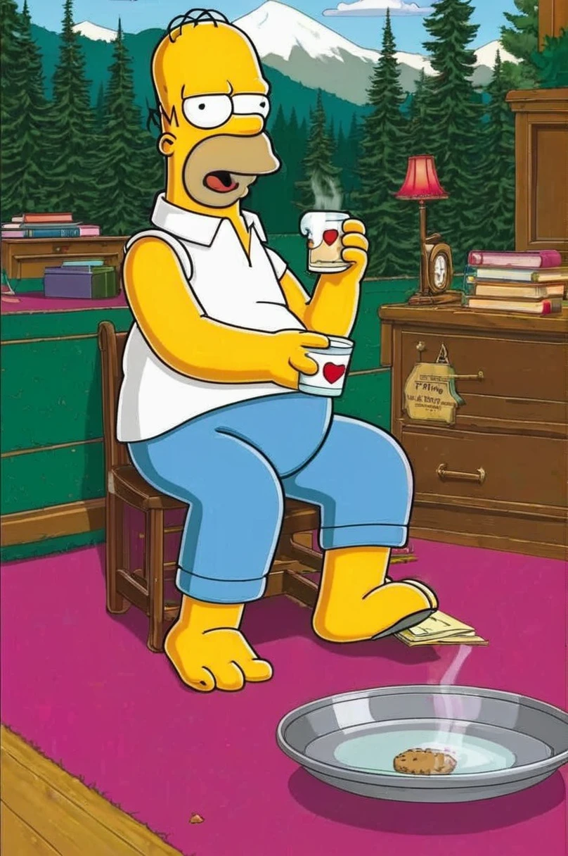 homer simpson en vrai humain