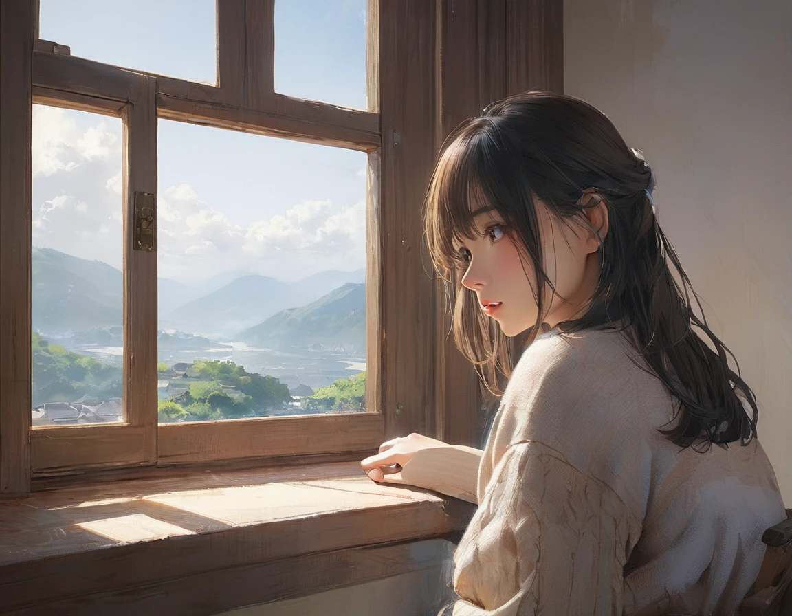 (masterpiece, Highest quality:1.2), One girl, alone