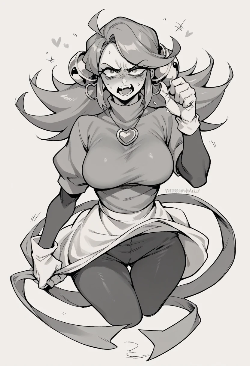 Mad Mew Mew ( Undertale) futa big tits  nua 