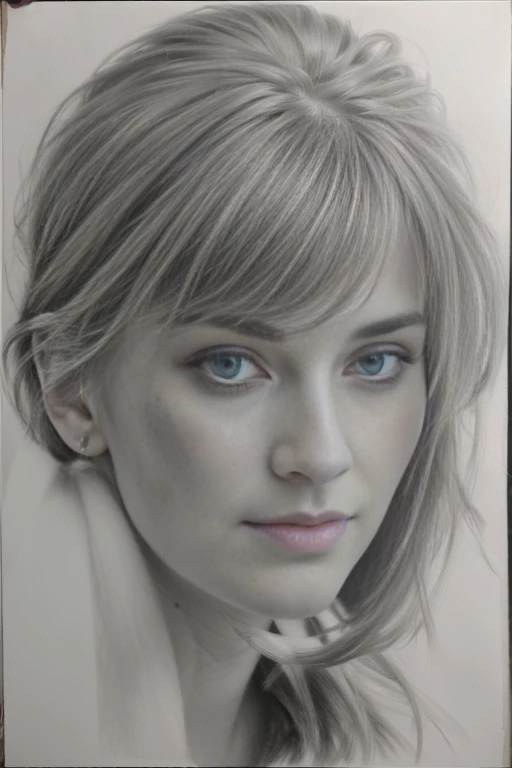 drawing of a woman with messy hair and a black and white photo, Realistic sketch, realism drawing, Realistic portrait, traditional portrait, pencil drawing, pencil drawing, solo portrait, girl portrait, realistic graphite, pencil and charcoal , highly detailed portrait, detailed portrait, realistic female portrait, charcoal portrait, extremely detailed portrait, hyperrealistic sketch, 8k