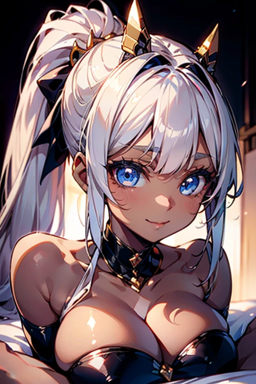 busty half dragon woman, fingering herself, ahego face, gold scales, silver hair, pink dragon eyes, princess, half asian