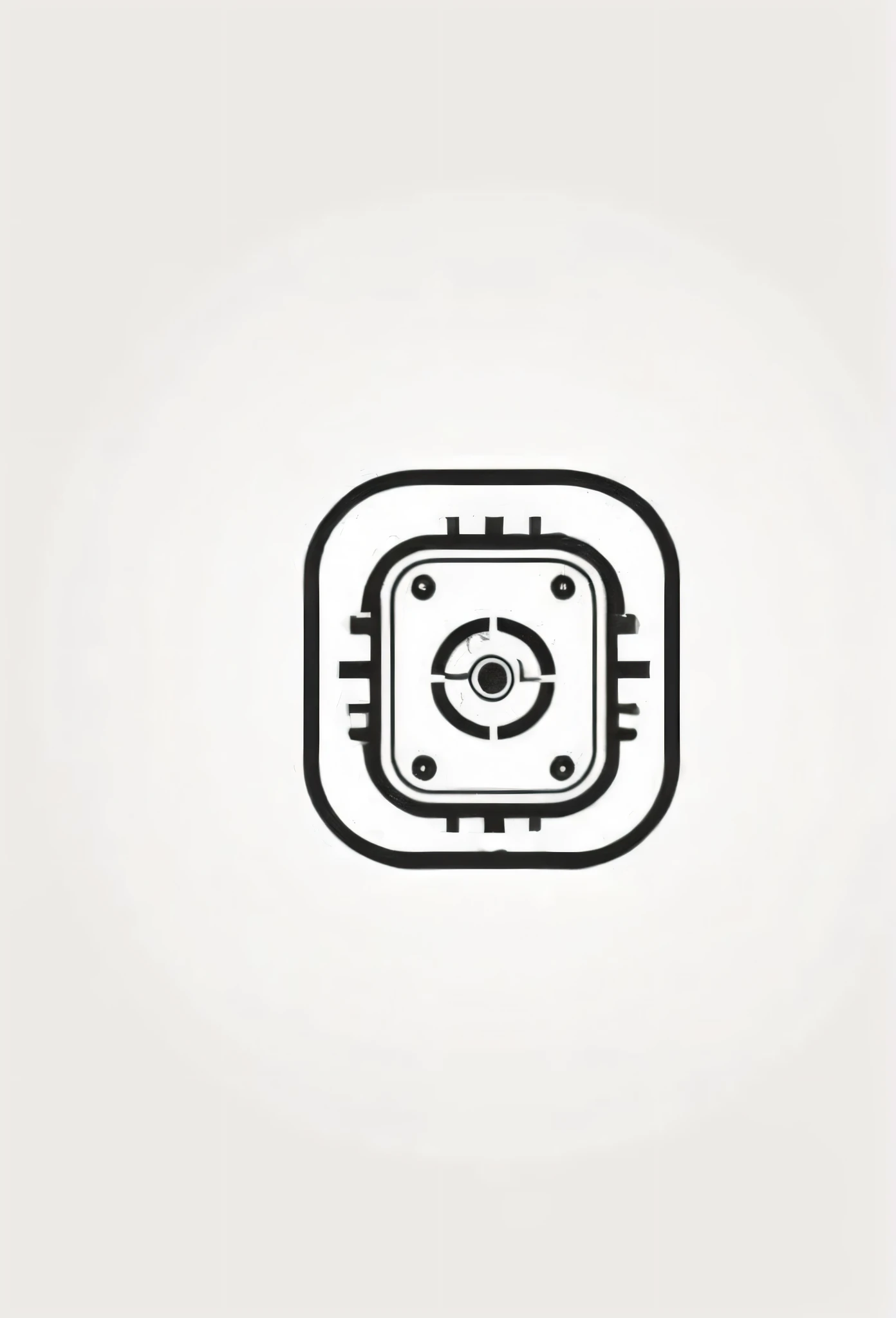 Logo for the electrical industry, something related to the engine、A sophisticated junk-style logo for mechanical engineering、electrical engineering、Although it is a modest electronics company, the design is cool, modern and chic with a strong impact. The background is pure white.