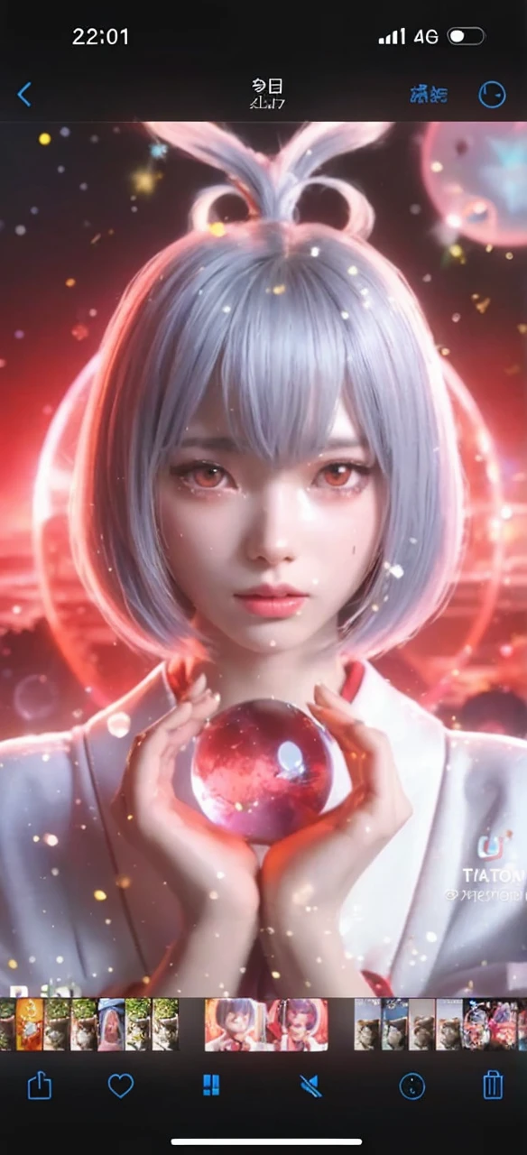 Please make her a beautiful woman. The face has a soft impression