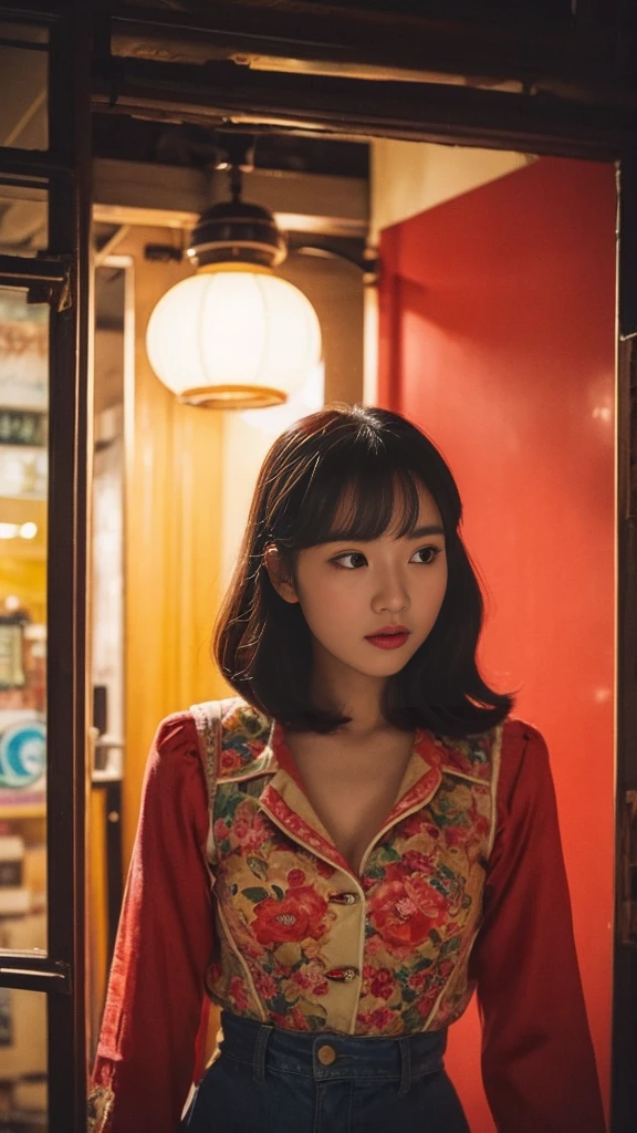 In the modern time tunnel,Calling the heart of a Chinese girl,Open the door to retro。สมบัติatค้นพบในปี 1970,Colorful memories flow through the clothes.,ลวดลายอันเป็นเอกลักษณ์atสานต่อท่วงทำนองแห่งกาลเวลา。Wear vintage clothes,Chinese women enter the psychedelic era of the 1970s,Look at breasts 1:3,Rainbow lights shine brightly in this city.。Her existence becomes the song of time.,Take people around you to a retro rhythm.。Witness her retro journey on social media.,ศัลยแพทย์ผู้มีเสน่ห์และจิตวิญญาณจำนวนมากถูกดึงดูดด้วยท่วงทำนองatเดินทางผ่านกาลเวลาและอวกาศ,at'เหมือนกับการค้นหาเศษวิญญาณatหายไปท่ามกลางโน้ตวินเทจ.。