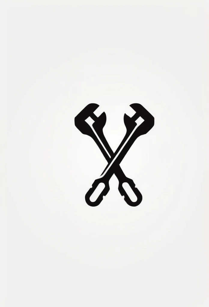 Japan's stylish electronics company logo that handles tools
a person who works with tools in a factory
Pretty cool
chic and modern design
monotone
The background is white
シンプルにスパナ