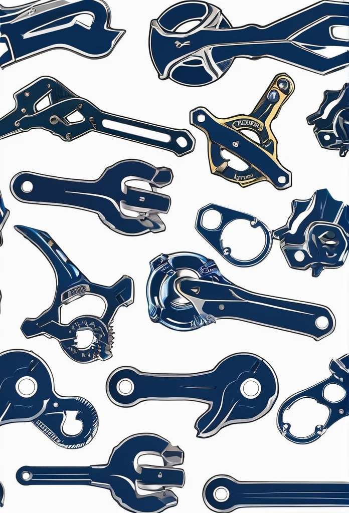 A corporate logo, just one spanner, that&#39;s it, a pretty cool chic design, the background is pure white