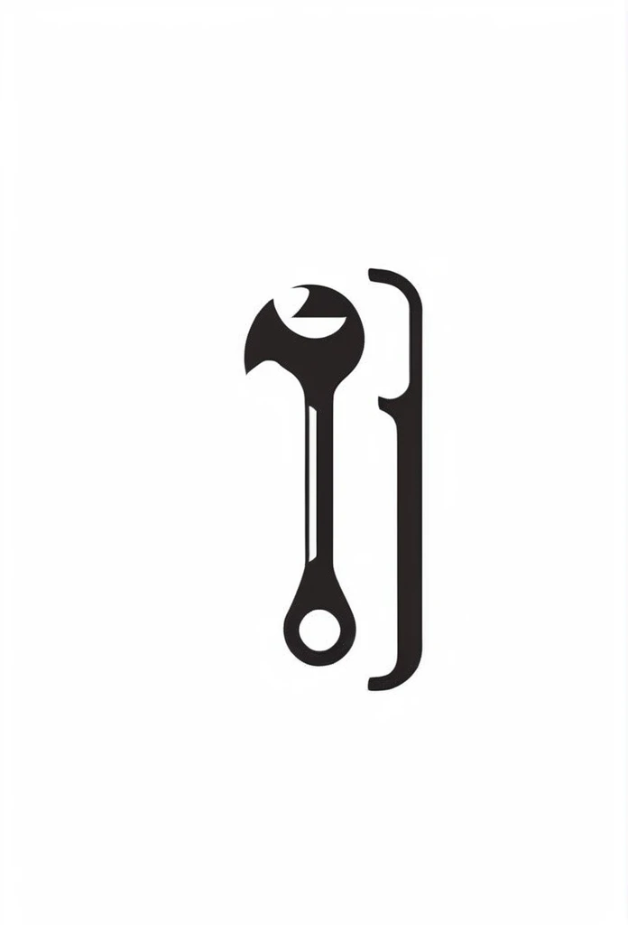 Japan's stylish electronics company logo that handles tools
a person who works with tools in a factory
Pretty cool
chic and modern design
monotone
ロゴの中には1本のスパナのみ
The background is white
