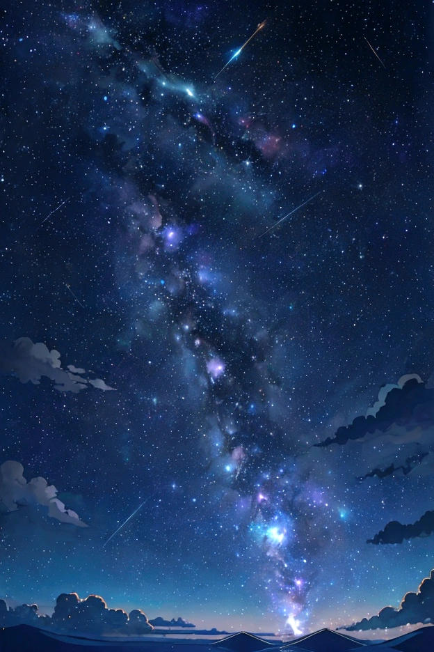 The world seen through a telescope、Iridescent幻想的なNight Sky、constellation, Iridescentconstellation、Iridescent空包み込まれそうな瞬間,Astronomical observation、Planetarium、Meteors、colorful,美しいconstellation、Three-dimensional,wonderful景色,Night Sky,An atmosphere full of dreams and hope,masterpiece.16K, Ultra-high resolution, to be born,wonderful ,future、Iridescent、The world 30 years from now。