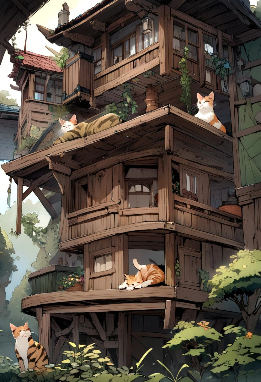 Cat hideouts and high places