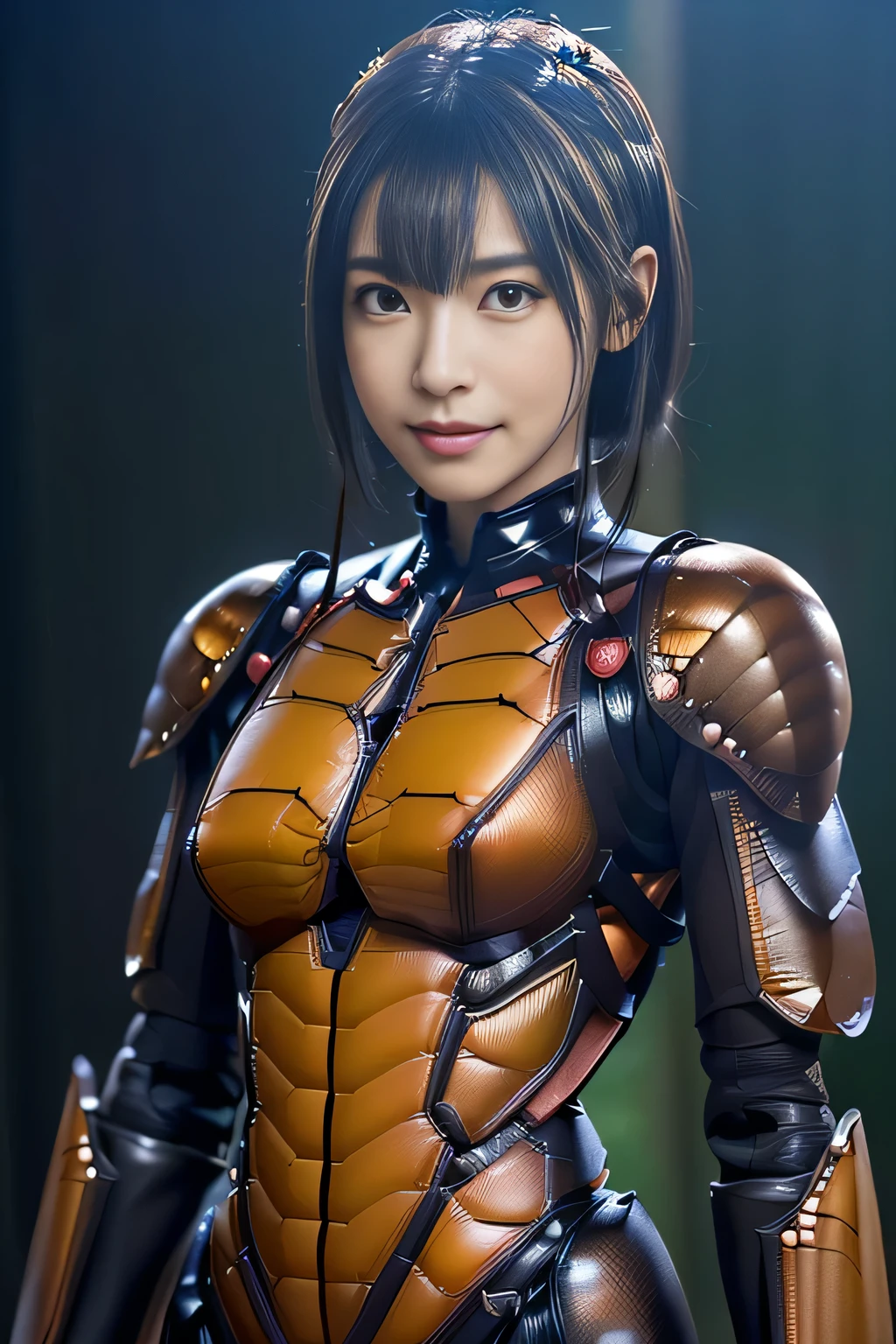 (high resolution,masterpiece,best quality,extremely detailed CG, anime, official art:1.4), realistic, photo, amazing fine details, all intricate, gloss and shiny,awesome many layers, 8k wall paper, 3d, sketch, kawaii, illustration,( solo:1.4), perfect female proportion,villainess, (fusion of dark brown cockroach and lady:1.4), (brown cockroach form lady:1.2), (brown cockroach lady:1.2), (fusion:1.2), (solo:1.4), (evil smile:1.2), muscular, abs, (cockroach brown exoskeleton bio insect suit:1.4), (cockroach brown exoskeleton bio insect armor:1.2), (brown transparency cockroach wing:1.4), (brown cockroach antennae:1.3),