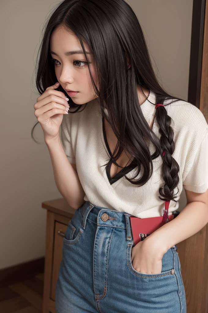 Photo of a girl's painted nails