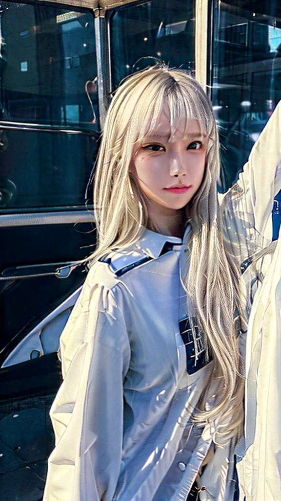 A beautiful girl image for white face soft skin a beautiful uniform