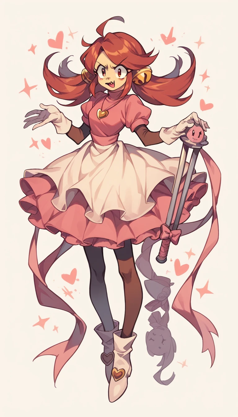 Mad Mew Mew ( undertale) cute maid full body