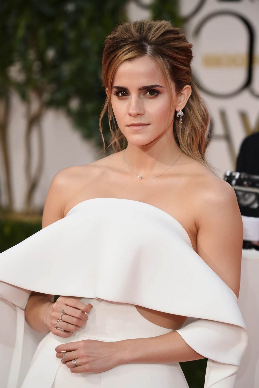 high quality  sexy photography of Emma Watson, long white blonde  hair, ( emxwtsn) perfect eye, highly detailed, ( insanely detailed skin texture , detailed face , depth of field )