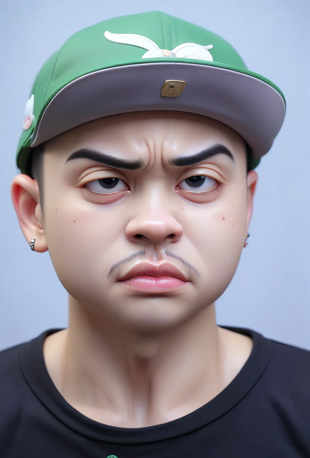 3D CARTOON , light skin, style of johnson tsang hyper-realistic, very detailed, detailed face, 