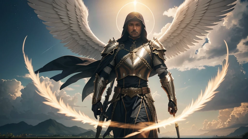 photorealistic landscape, natural landscapes, naturals, Natural Beautys, golden sunset, sky, sky Power, Detailed realistic sunset, palmtrees, mountainous landscape, Rivers of water, sunset Realism, natural treess, Man Man Alone, Homem de armour, nun dress, Divine Robe, armour Dourada Completa, Full Army, armour de Batalha, Anjo Vestindo Poderosa armour, padoru, respectful, Power angel, GOD man, Man&#39;s beard, GOD's Army Angel, armour Divina, Strong God's Angel, male angel, Male man, beard man, full beard, Hebrew, Barba Hebrew, Jewish, Golden Army, Silver Army, armour, Soldier Angel, photorealistic details, GOD's angel masculino, GOD's Army, GOD's Hebrew, GOD's Strong Angel, GOD's Power, angel masculino, Strong Nature, male man, Tunica, GOD&#39;angel, barba, man with beard, Large Beard, Barba Judaica, Hebrew, panorama, Alpha Male, Caminho para o sky, heavenly, 8K Detailed Realistic Image, 16K Photorealistic Contrast, 8K Photorealistic Sharpness, Photorealistic 4K cores, 16K Photorealistic Shadows, 8K Photorealistic Textures, 16K Photorealistic Texture, 4K Photorealistic Light, 4K PhotoRealism, FullHD 4K Detailed Contrast, detailed sharpness FullHD 8K, detailed sharpness FullHD 4K, detailed sharpness, 2K detailed colors, lifelike colors, FullHD Detailed Shadows, 4K Detailed Textures, detailed texture, padoru, natural beautifuls, posh 