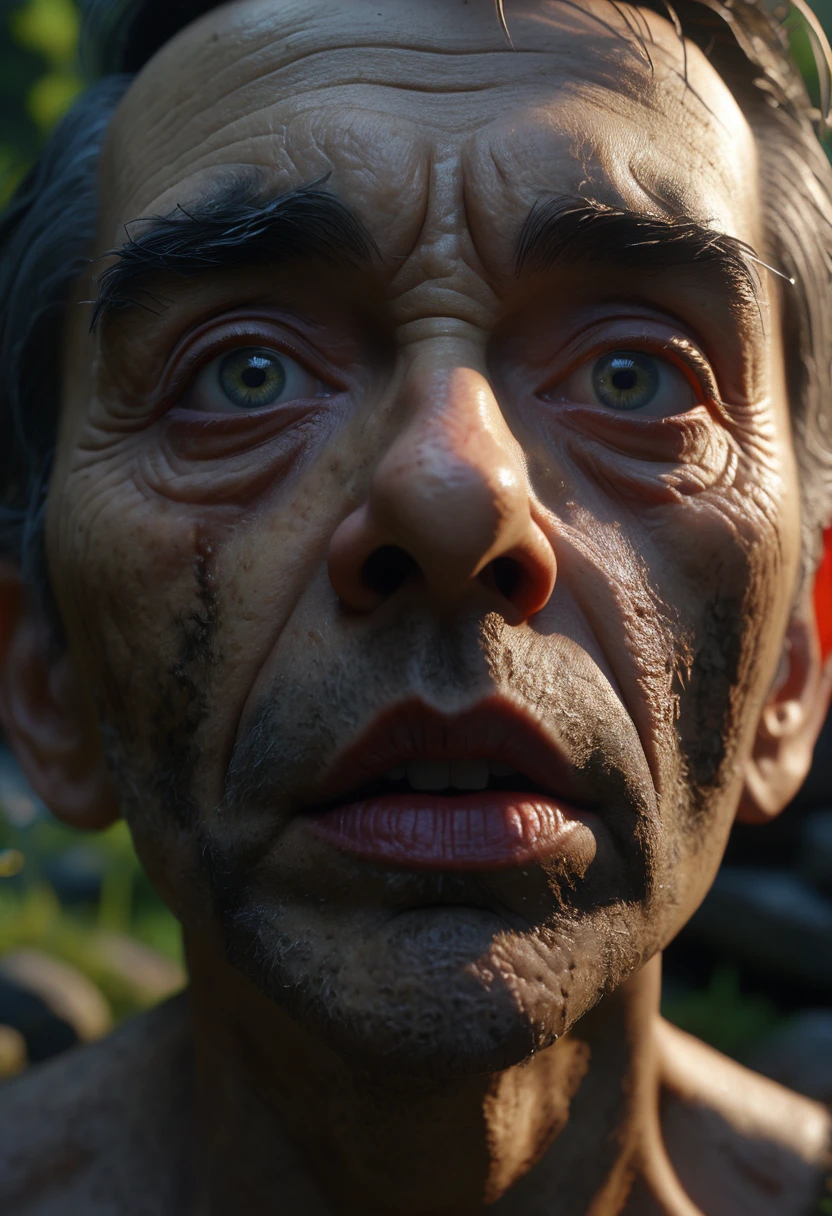 (Masterpiece, Best Quality:1.3), highres, (8k resolution), (ultra-detailed portrait:1.1), madgod, stop motion, horror, outdoors, no humans, scenery, photorealistic, (details:1.2), volumetric lighting
