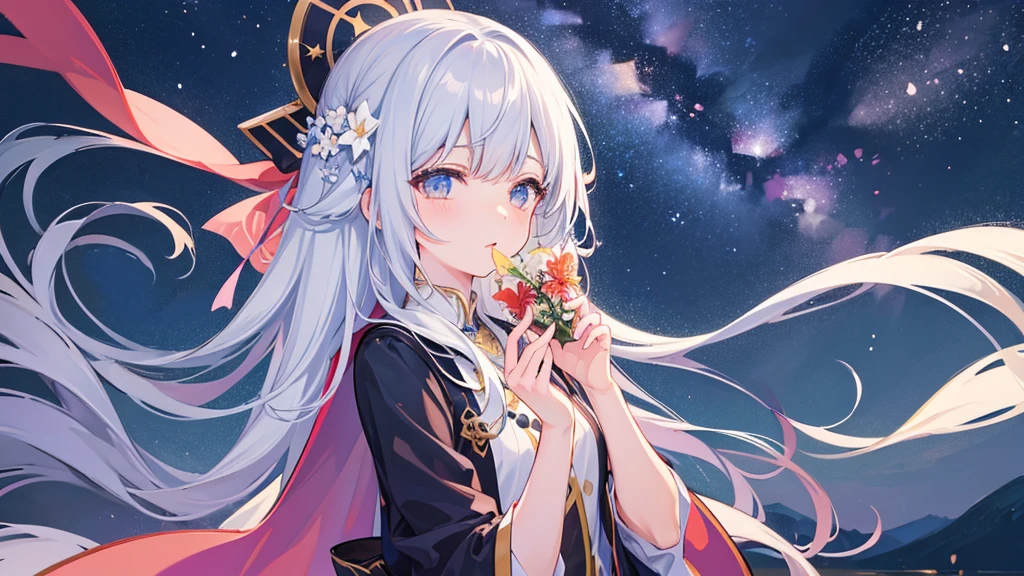 night Starry Sky 川のせせらぎが聞こえるnightの森、I can hear the sound of rain