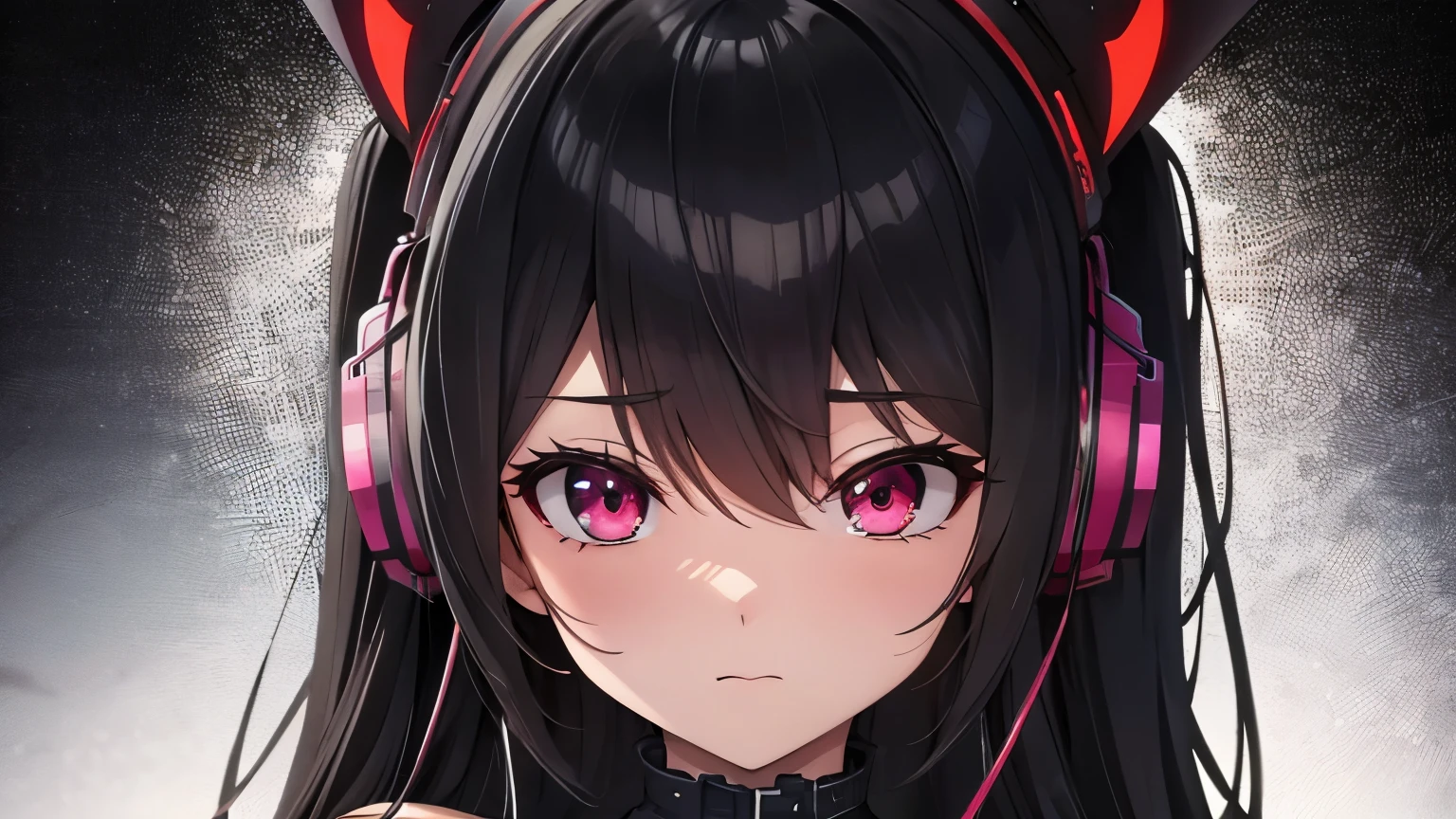 devil Woman wearing headphones, Anime Style 4 k, anime wallpaper 4k, anime wallpaper 4k, 4k anime wallpaper, anime art wallpaper 4k, anime art wallpaper 4k, Anime Style. 8K, Anime atmosphere, , Ultra HD Anime Wallpaper, Anime Art Wallpaper 8K, Anime Background,landscape、study、machine、room