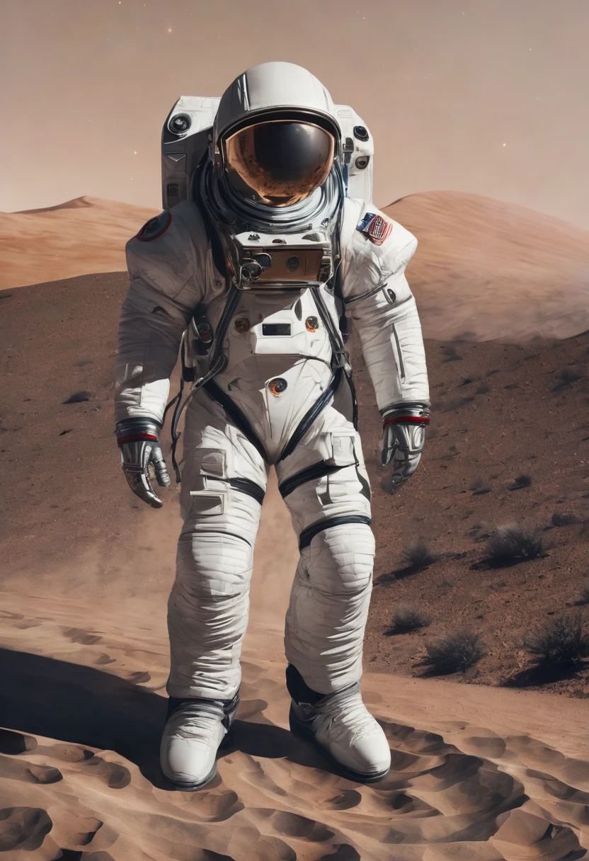from outer space the future astronauts with another type of modern suit of the year. They throw the heart directly at the eye but they can't hit it, it strangely deviates to another point of the target. What happened?