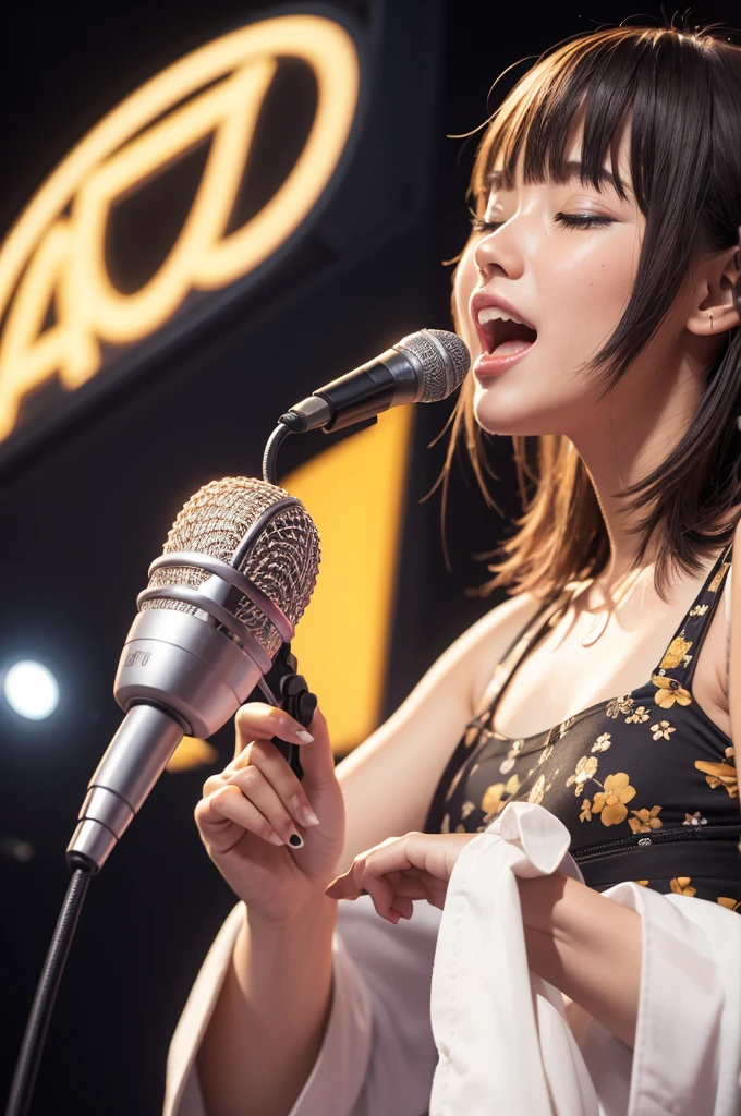 Make a bee sing with your microphone
