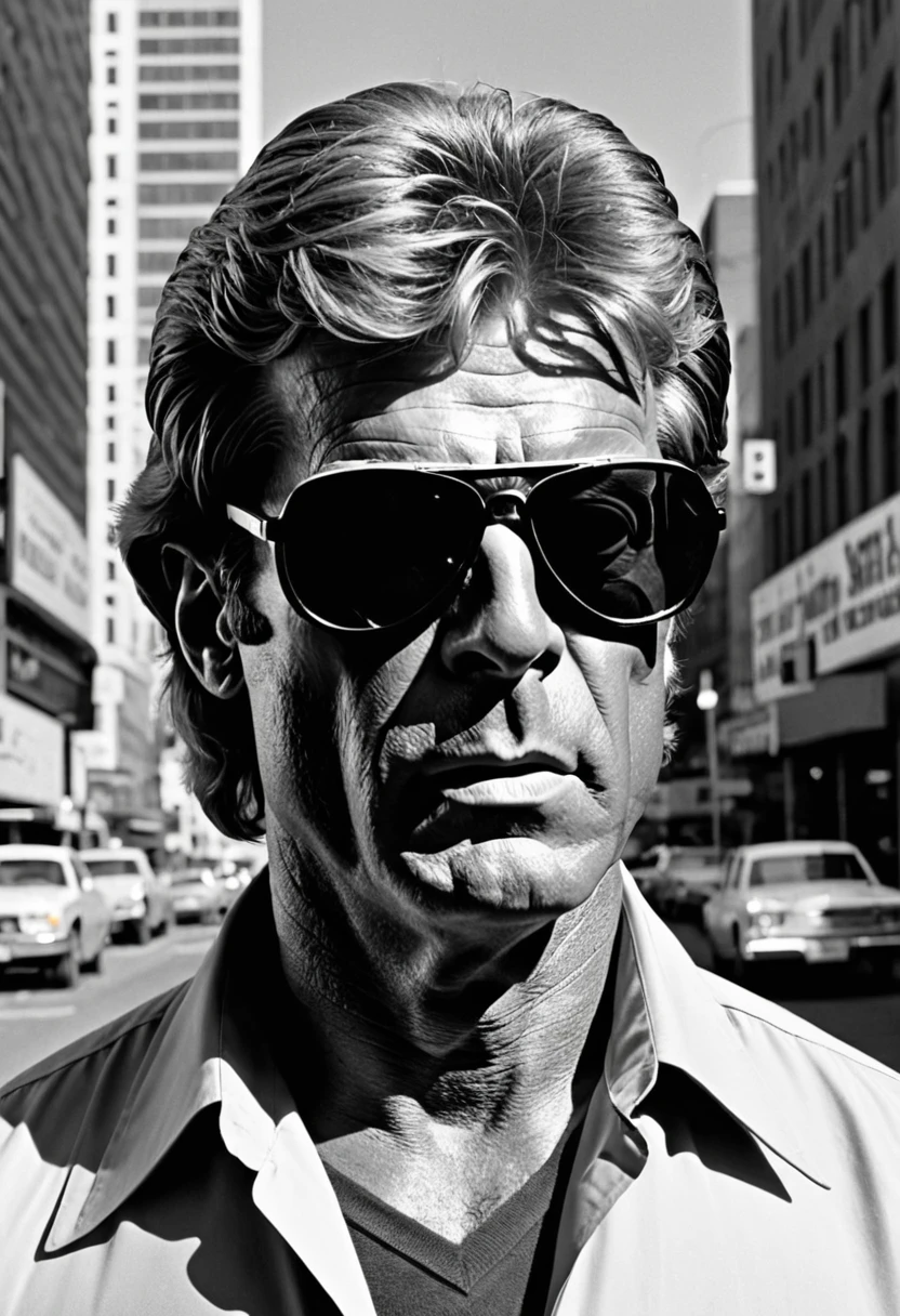 The movie "They Live" uncovers a hidden conspiracy that infiltrates everyday existence. The hero, equipped with extraordinary sunglasses, perceives the world's authentic nature, turning mundane urban scenes into strange directives and revealing regular individuals as extraterrestrials. Advertisements demand compliance and consumerism, and he faces this altered reality, resolute to expose the plot. A disquieting calm and suspense infuse the sunlit urban environment, veiled in duplicity.
