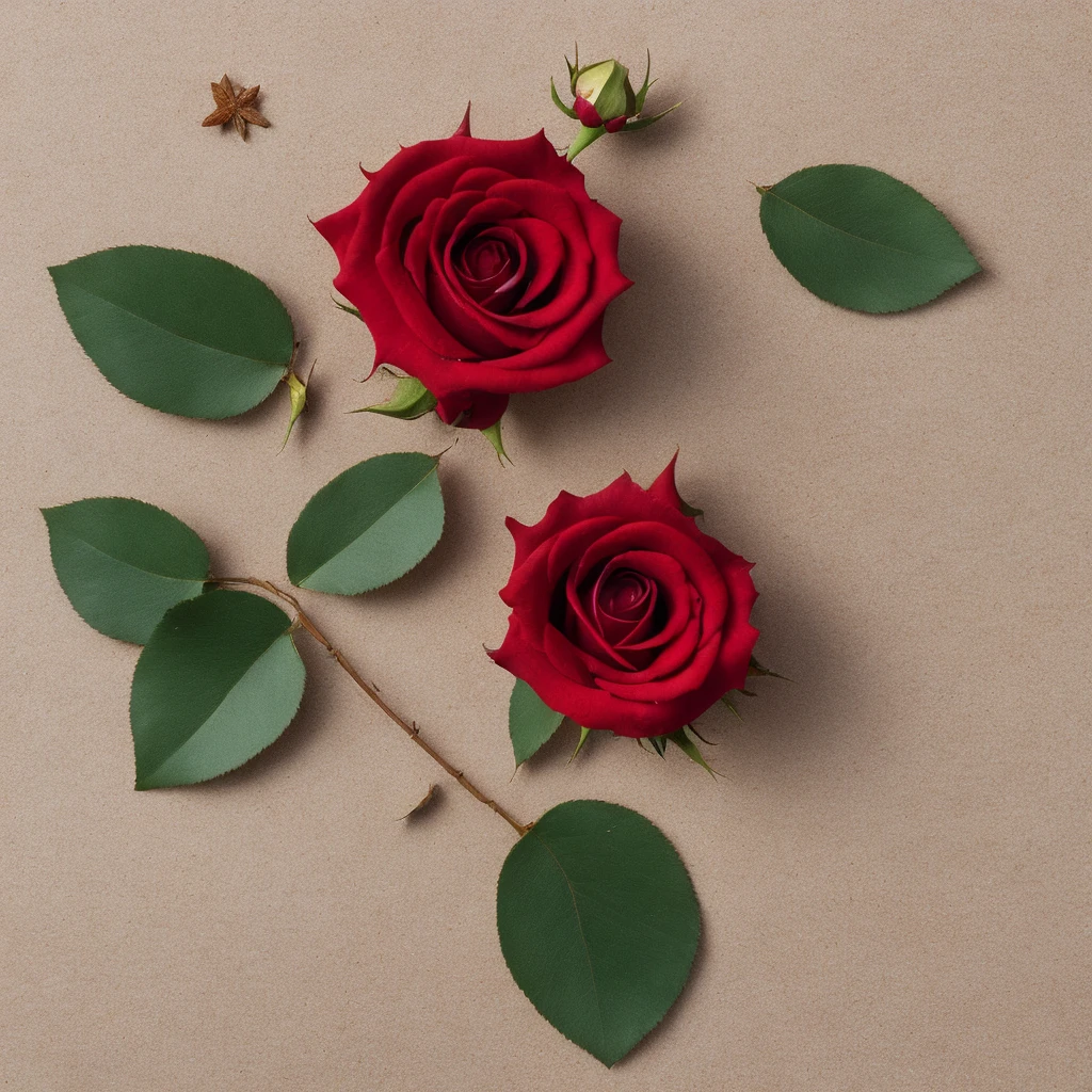 Red Withered Rose Shooting Star