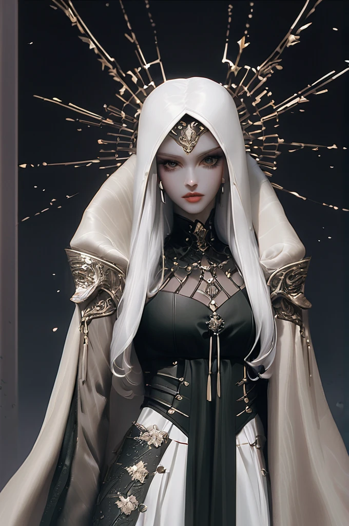 ((Лучшее качество)), ((шедевр)), (подробный), elden ring queen marika   dressed like dominatrix