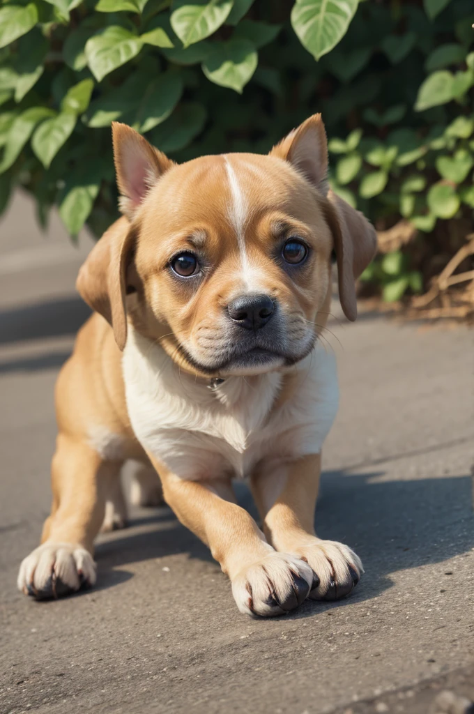 cachorro verde
