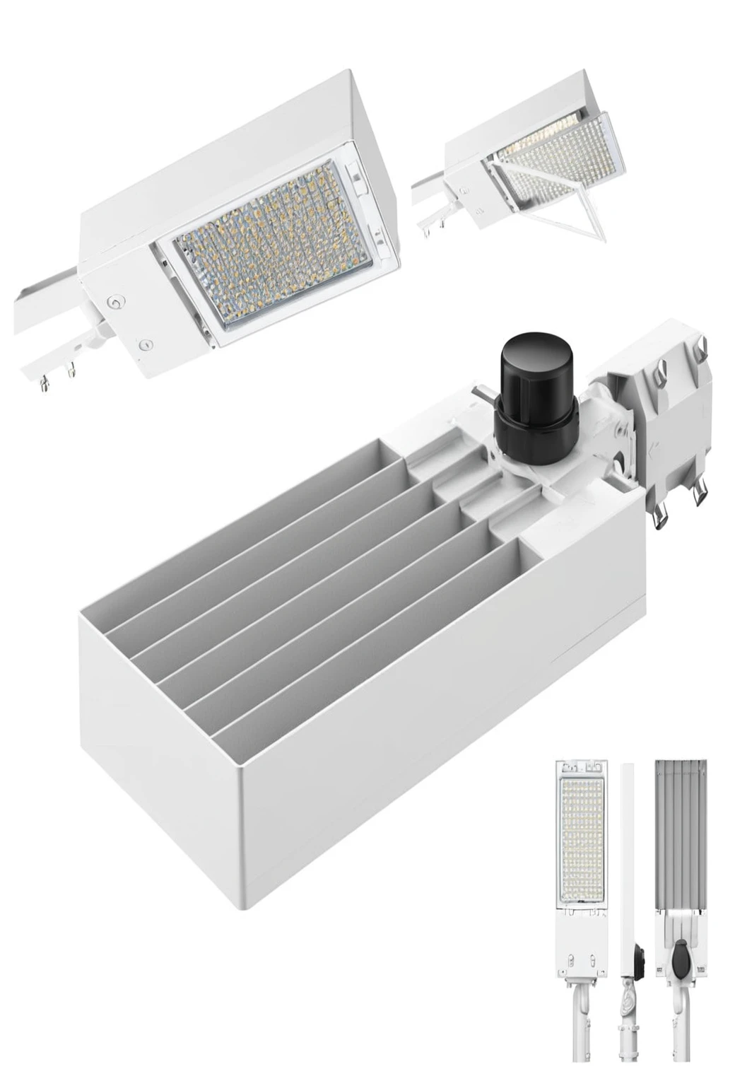 a close up of a white light fixture with a white background, angled view, led lighting, right angled view, above side view, full lenght view, overhead view, led, bottom angle, full - view, flood lighting, bottom view, led floodlights, top angle view, bottom - view, rendering, by Robert Jacobsen, goat, by Sam Black