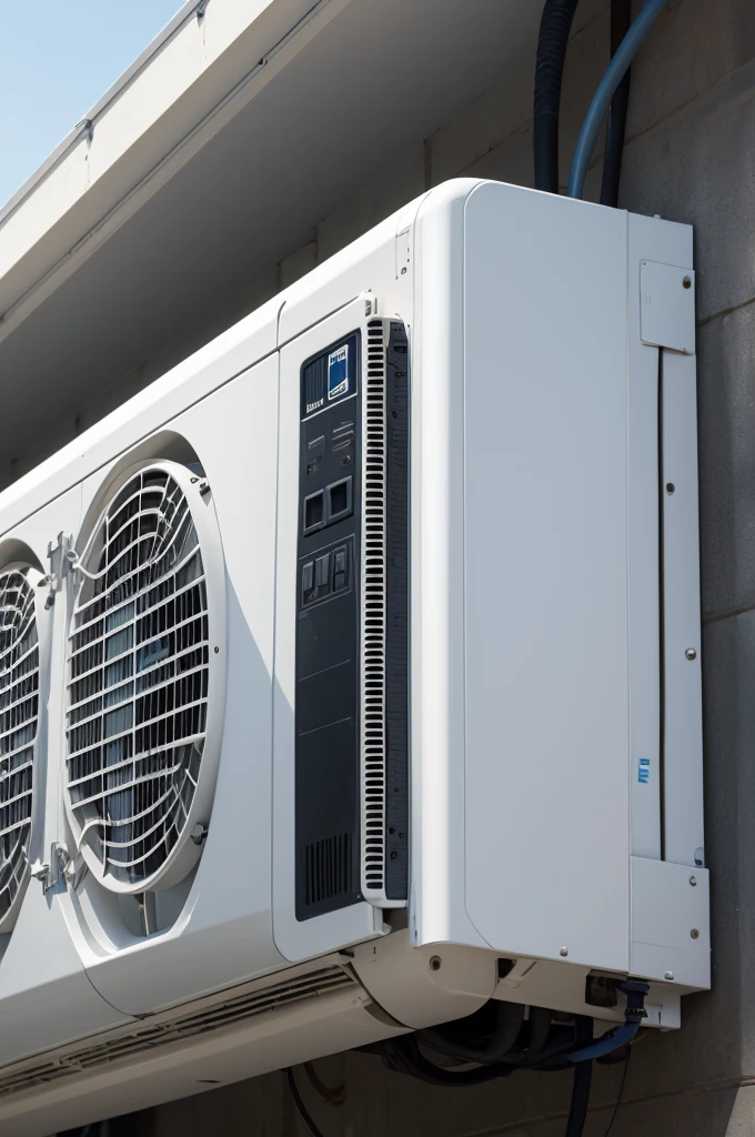 A written logo: Air conditioning and electrical 