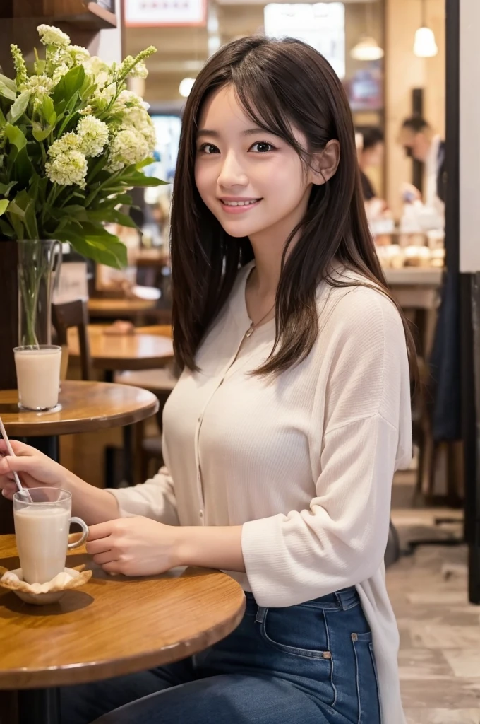 Eyebrow(temper)
Arched eyebrows that are acceptable to everyone。I'm a romantic so my eyes are a little far apart.(character)
Her eyes are big because she is pure、Slightly droopy eyes and nose(Economic fortune)
標準的なEconomic fortuneなので普通の鼻です。Slightly small lips(love)
love深い人なのでやや厚めの唇です
輪郭(feelings)
Egg-shaped, blends in with the surroundings and reads the mood well。Because he is a gentle person, his face is long.(type)
A refreshingly friendly medium-length haircut. Overall, you are a very cooperative person.。She always seems to be smiling and having fun.。The woman you are destined to meet is、You have a very pure heart、She is a genuine woman.。
It's easy to be with someone you don't have to read between the lines of.。Because your partner is so innocent、She is such a sophisticated woman that she feels that she will be ruined if you don't protect her.。
To firmly connect the mind and body、You will become such an important person that you will promise to meet again in the next life.。
Where can you meet your soulmate??
This person is likely to become a store poster girl.。They are often staff at restaurants and cafes.。There is a woman who gives off a particularly lovely atmosphere.。She has a strong presence even with natural makeup.。
Also、They often appear in beauty-conscious places such as flower shops and apparel stores.。Same workplace、You will likely meet them as salespeople at your favorite stores.。
You can also ask a friend to introduce you to、She rarely shows up to drinking parties or other events.、There are more situations where you meet by chance.。