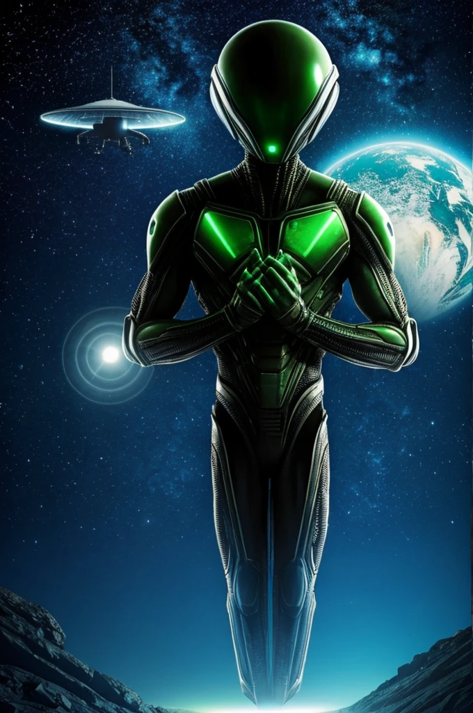 Aliens helping humans