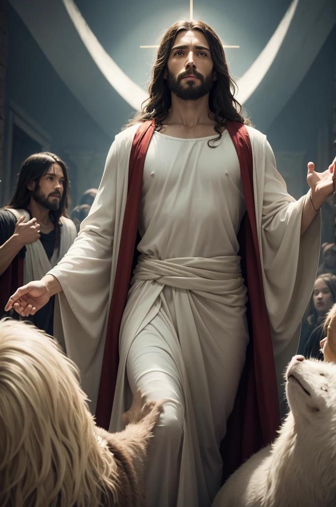 Jesus Christ Coming from Heaven