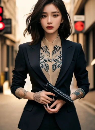Araffe woman, beautiful,ponytail, ผู้หญิงlong hairชาวเอเชียตะวันออกเฉียงใต้ที่มีใบหน้ากลม, Large chest measures 38 inches., Warm light, morning sun, long hair,black eyes,abdominal muscles, The body is beautiful and strong., rounded chest, (digital painting, HDR, high contrast), 3-D, 8K, 45,000,000 pixcls,Asian girl, Gorgeous Chinese model, Japanese model, beautiful asian woman, Japanese goddess, Very beautiful girl., beautiful young woman, very beautiful woman, Attractive and beautiful, sexy girl, Asian girl, beautiful female model, jaw-dropping beauty, Attractive face and body, golden eyes details, long hair, stand, close to the viewer,