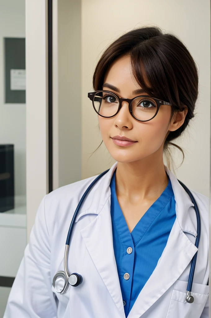 Doctor with spectacles