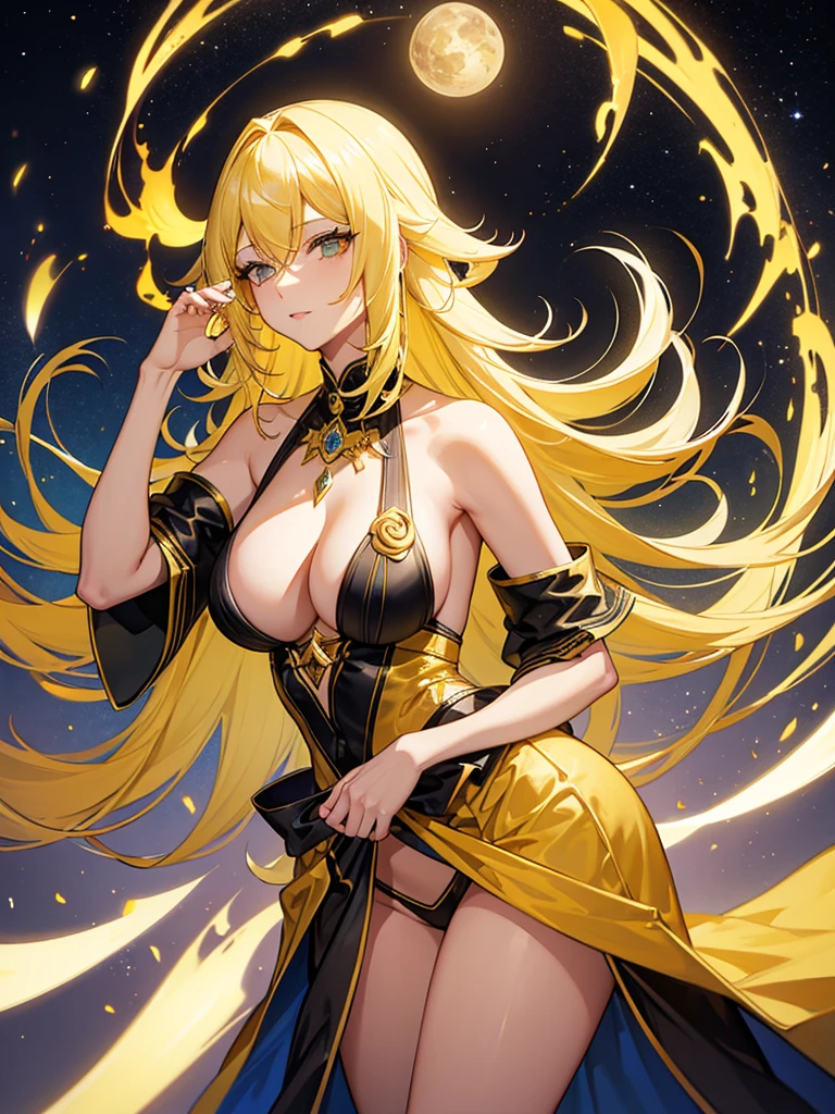 yellow hair milf goddess of earth