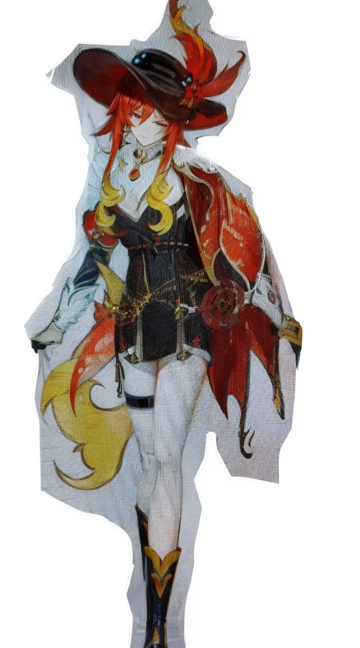 Lady of fire,Murata,Genshin Impact,Natlan