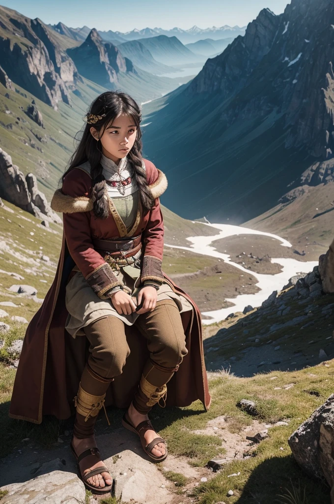 This is the story of a young adventurer who would climb a mountain, the king had told her that if she climbed the mountain she would feel something inexplicably strange, He also told her that if she reached the top of the mountain she would find great wealth and that it would be her choice whether or not to keep this treasure..