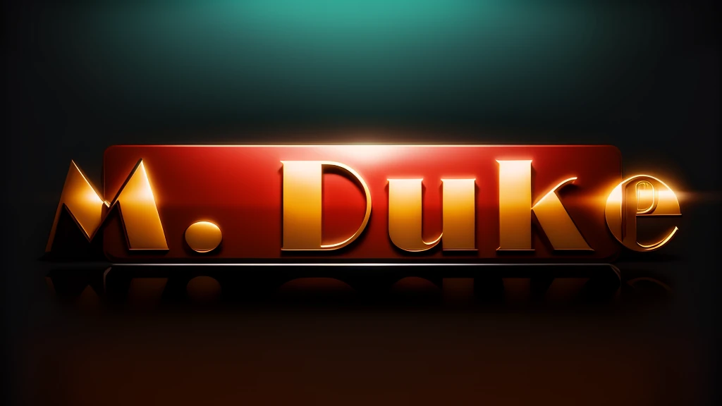 Logo com o nome M. duke