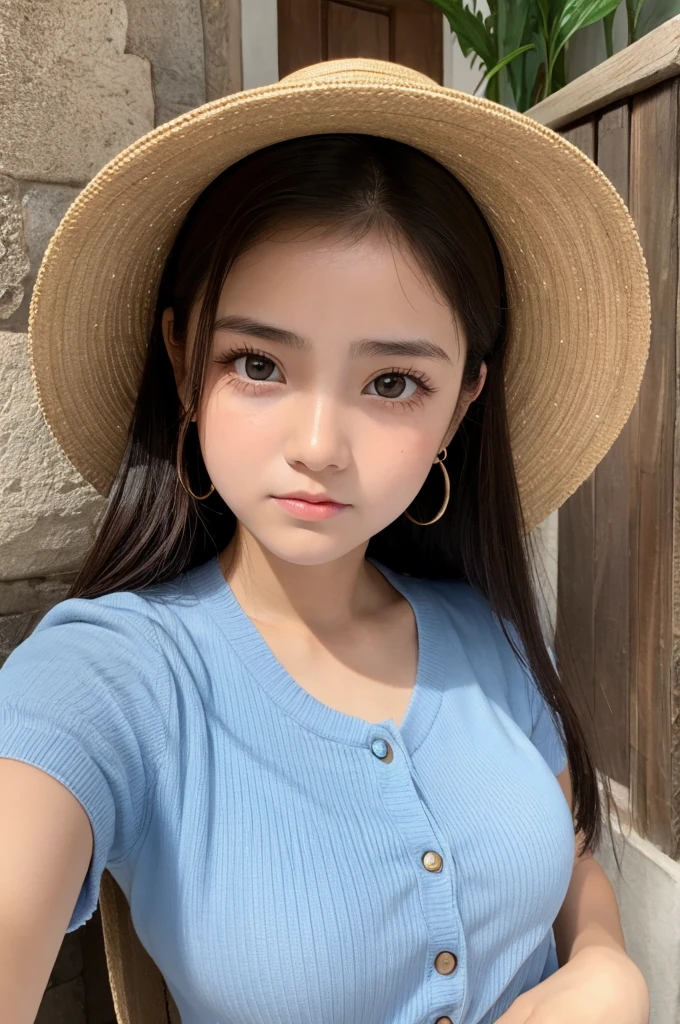 Spanish Beauty、Baby Face、Big Eyes、Teardrop bag big、Fair skin