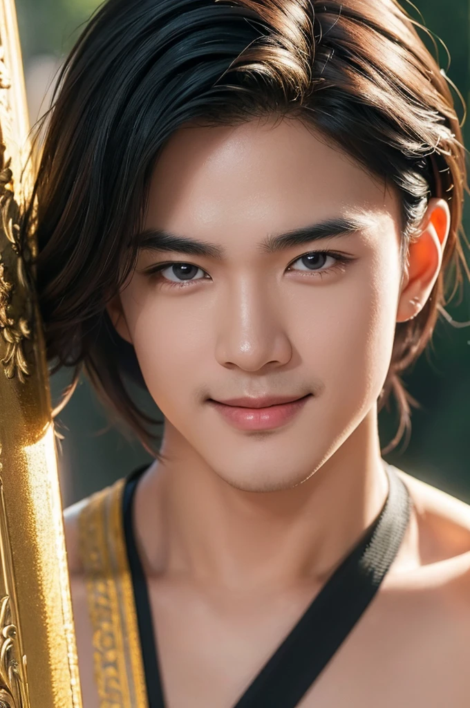 ((man)), (head shot), (faceด้านหน้า), (full body view), (manกำยำรูปหล่อในวัย 30 สวมแว่นกันแดดนักบินสีดำและเสื้อผ้าสำหรับคนไข้), Xi Wang (Prince Chiu), mischievous smile, (details: 1 in 1), natural muscles, High quality, beautiful eyes, (faceและดวงตาที่มีdetails), (face、: 1 / 2), fresh lips, Noise, Real photos, ... ...................................................................................................PSD, Sharp focus, high resolution (8K), realistic & professional photography, 8K UHD, soft light, High quality, Film texture, fujifilmxt3