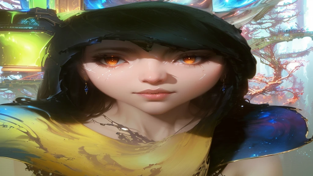 masterpiece, best quality, (extremely detailed CG unity 8k wallpaper), (best quality), (best illustration), (best shadow), absurdres, realistic lighting, (Abyss), beautiful detailed glow, art by PeterMohrBacher,