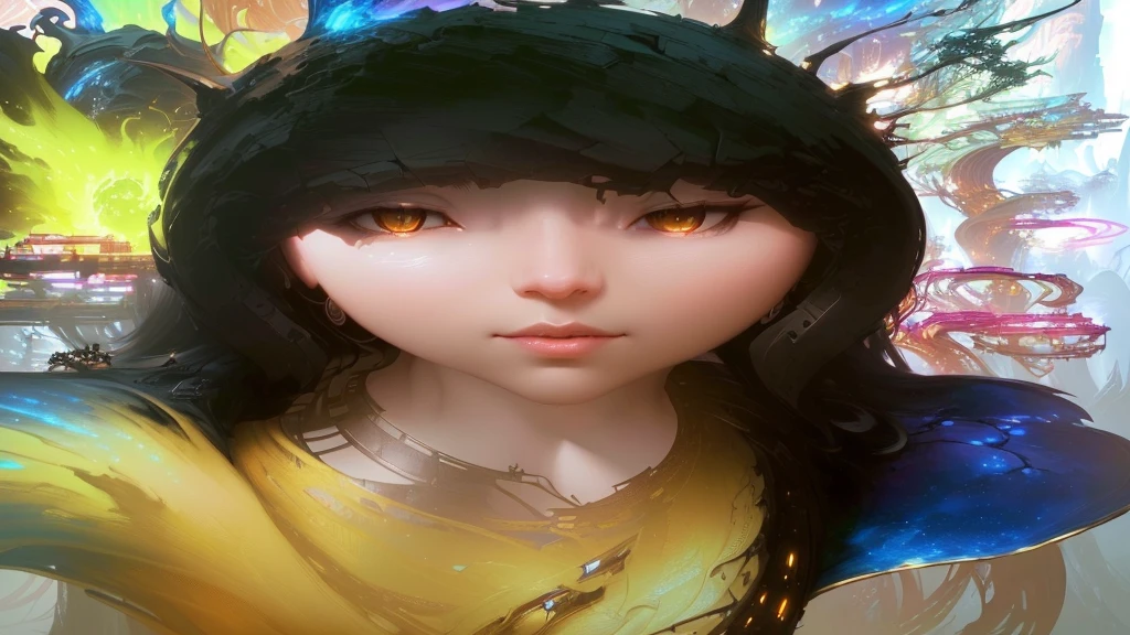 masterpiece, best quality, (extremely detailed CG unity 8k wallpaper), (best quality), (best illustration), (best shadow), absurdres, realistic lighting, (Abyss), beautiful detailed glow, art by PeterMohrBacher,