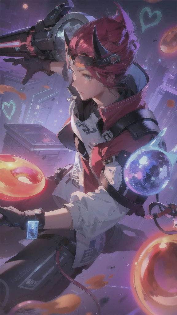 absurd res, high res, (masterpiece:1.4), ultra-detailed, 1girl, from above, space, floating